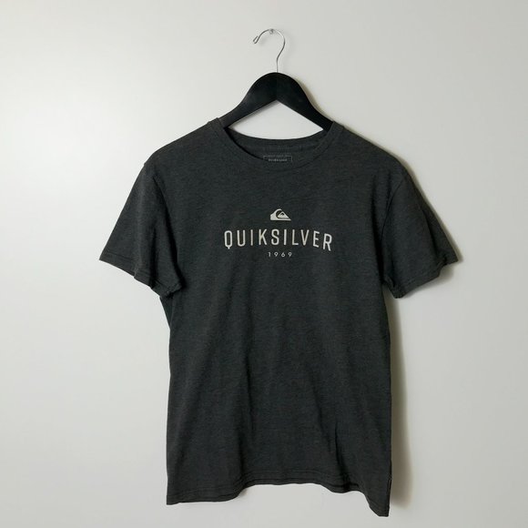 Quiksilver T Shirt Adult Surf Sport Active Graphic Tee Crew Short Sleeve S - Picture 7 of 7
